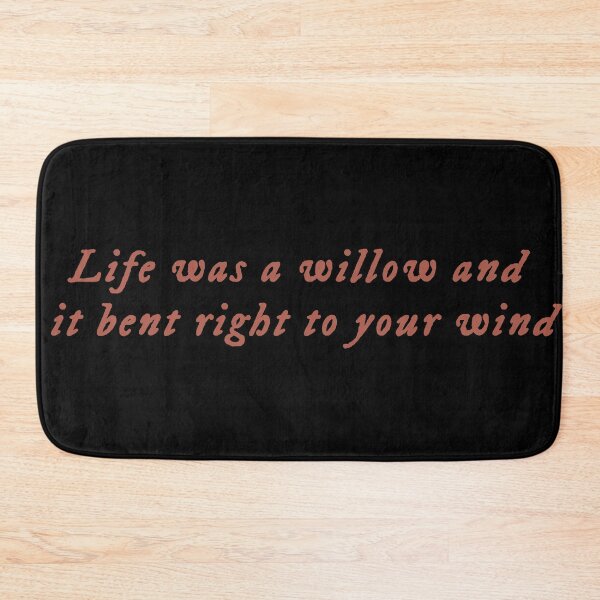 Item preview, Life was a willow and it bent right to your wind designed and sold by One Line Aesthetics ♡.