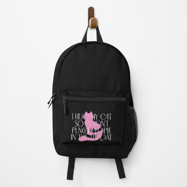 Item preview, I Hug My Cat So I Don't Punch People In The Throat designed and sold by AissameBou.