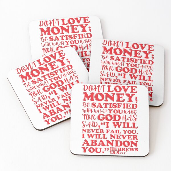 Item preview, Hebrews 13:5 designed and sold by plushism.