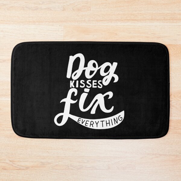 Item preview, dog kisses fixes evrything: from fur mama to baby mama, dog lover designed and sold by charaf19.
