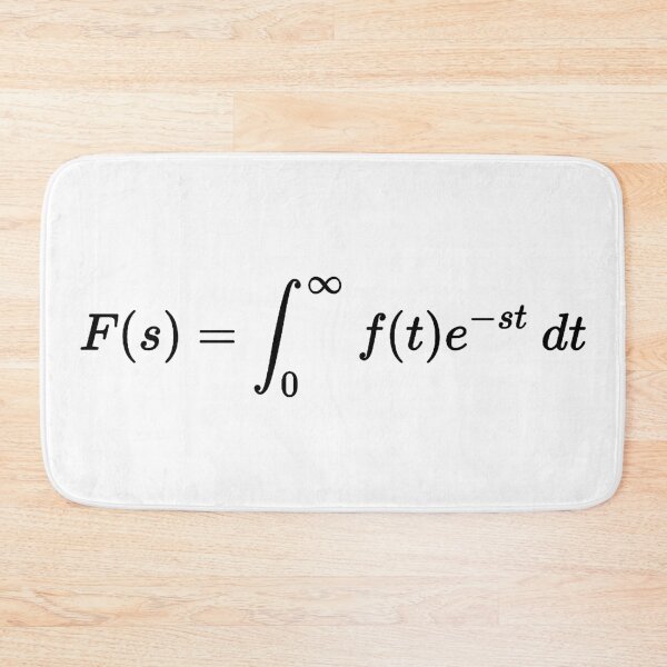 Item preview, Laplace transform equation, math basics designed and sold by NoetherSym.