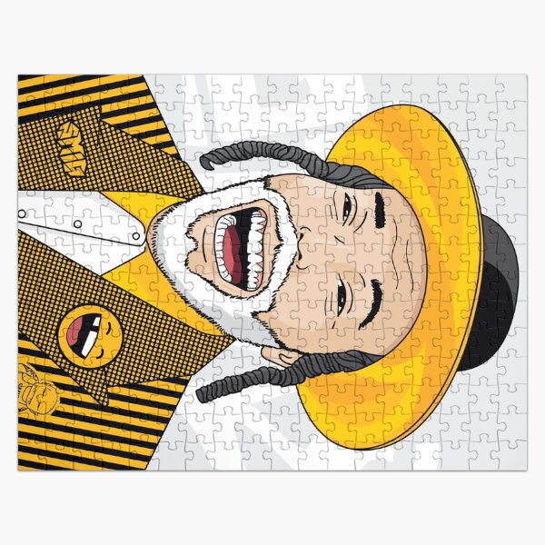 I can laugh - funny, smile | Modern and original jewish art Jigsaw Puzzle