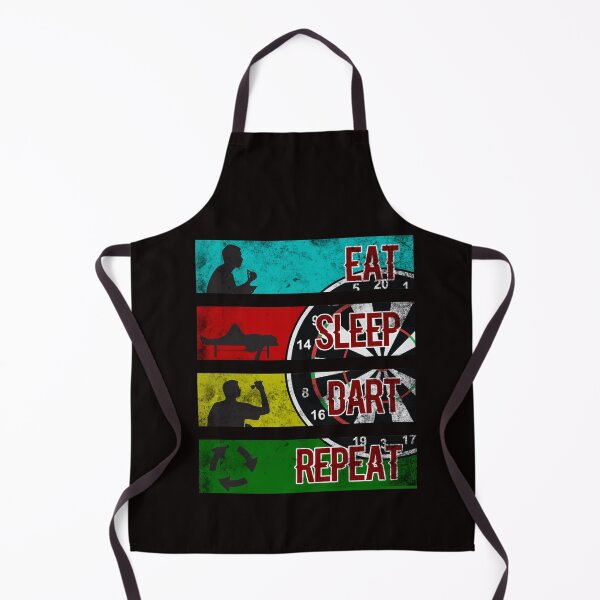 Item preview, Darts T-Shirt Dartplayer Eat Sleep Dart Repeat designed and sold by Nelt123.