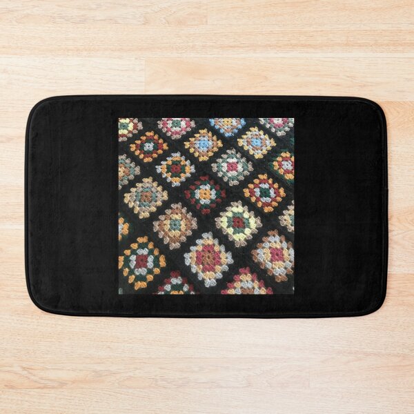 Item preview, Crocheted Granny square blanket 2 designed and sold by MeluCrochet.