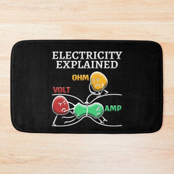 Item preview, Funny Electrician Design Explains Electricity designed and sold by arishok.