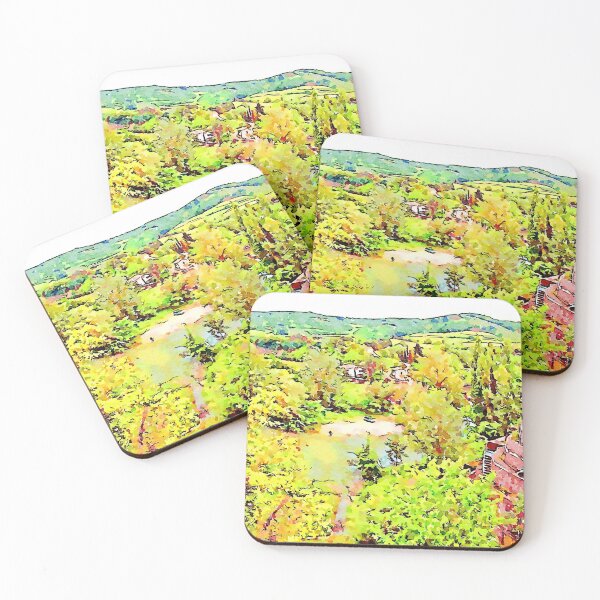 Item preview, Fognano: landscape with river designed and sold by Giuseppe Cocco.