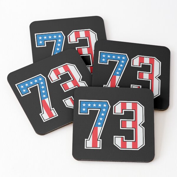 Item preview, 73 American Lucky Number Seventy-three United States Flag designed and sold by Urosek.