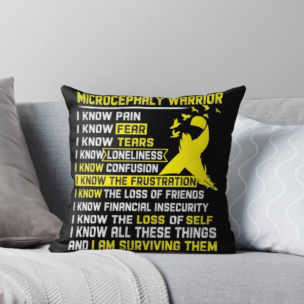 Item preview, I Am Microcephaly Warrior, I Know All These Things and I Am Surviving Them designed and sold by DianabellShop.