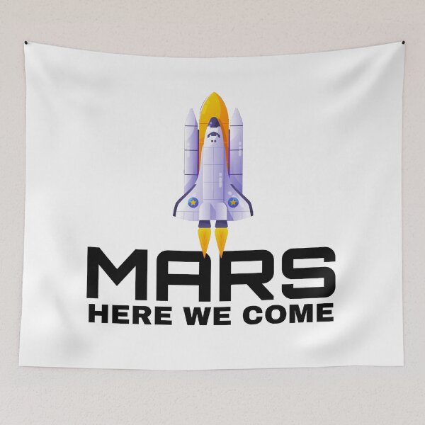 Item preview, Mars Here We Come Colonize Space Travel 23 designed and sold by ASsi-Eve.