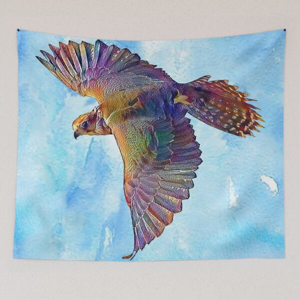 Item preview, Falcon in Flight designed and sold by Kestrelle.