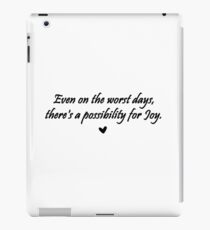 Caskett Joy iPad Case/Skin