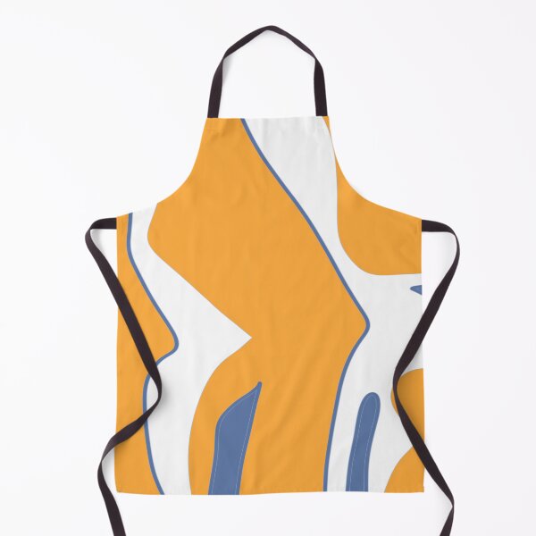 Item preview, orange, blue, white shapes designed and sold by jsebouvi.