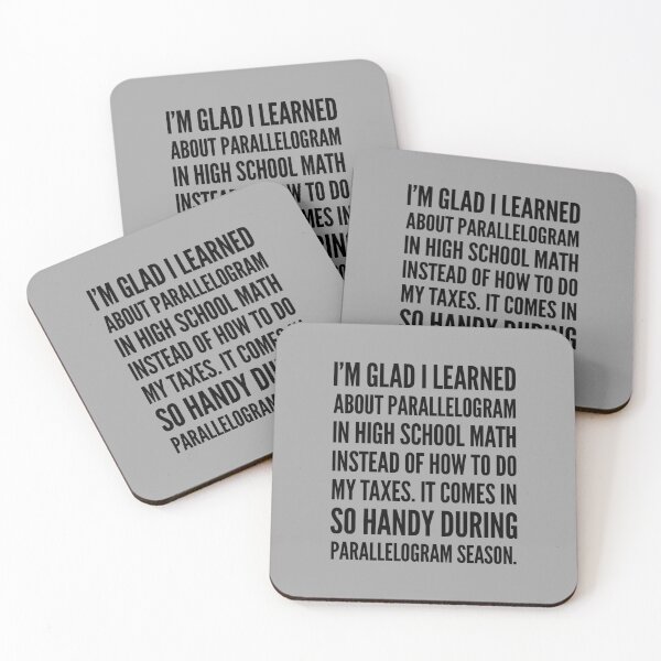 Item preview, Accountant Joke- Parallelogram season designed and sold by MDAccount.