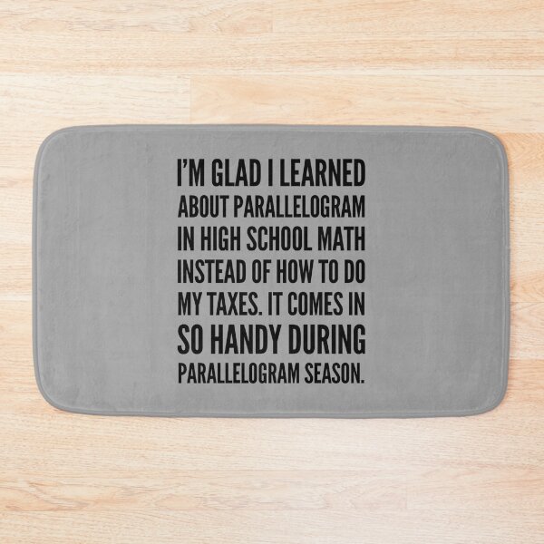 Item preview, Accountant Joke- Parallelogram season designed and sold by MDAccount.