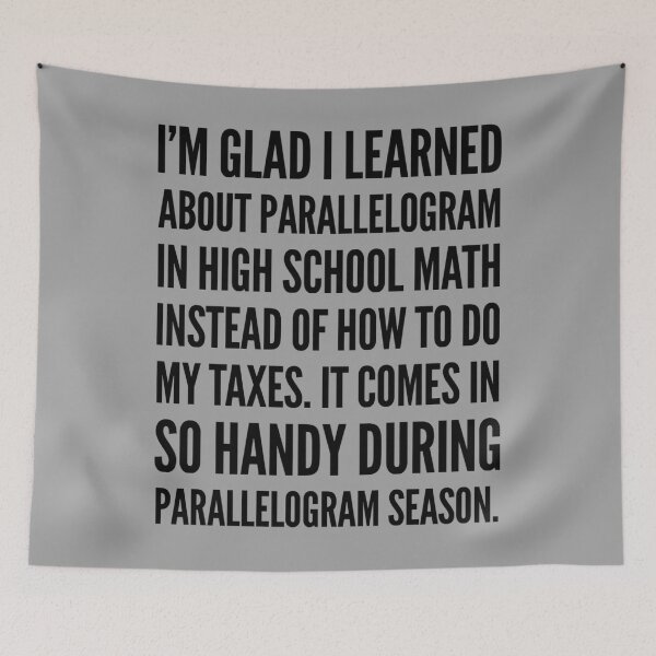 Item preview, Accountant Joke- Parallelogram season designed and sold by MDAccount.