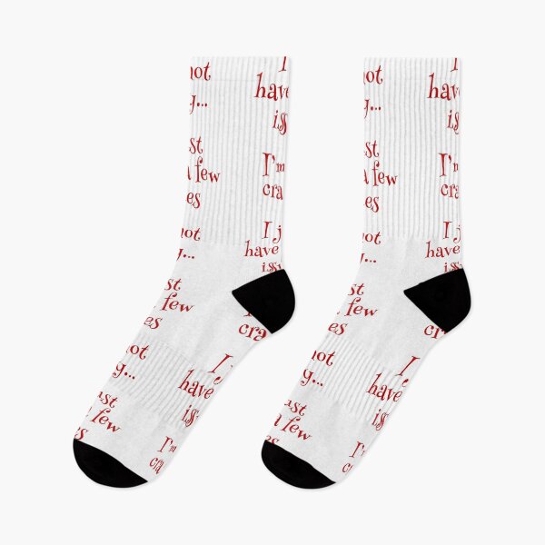 Item preview, I'm not crazy... I just have a few issues (Red-White) - designed and sold by Printerially.