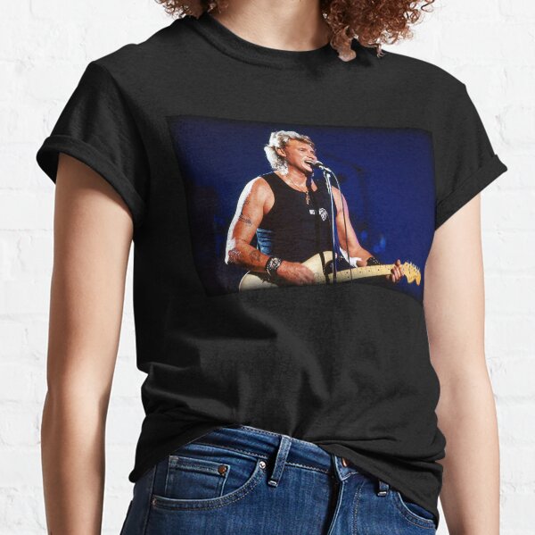 Johnny Hallyday mort T-shirt classique