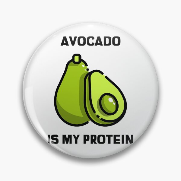 Item preview, Avocado is my protein designed and sold by Kaupasi.