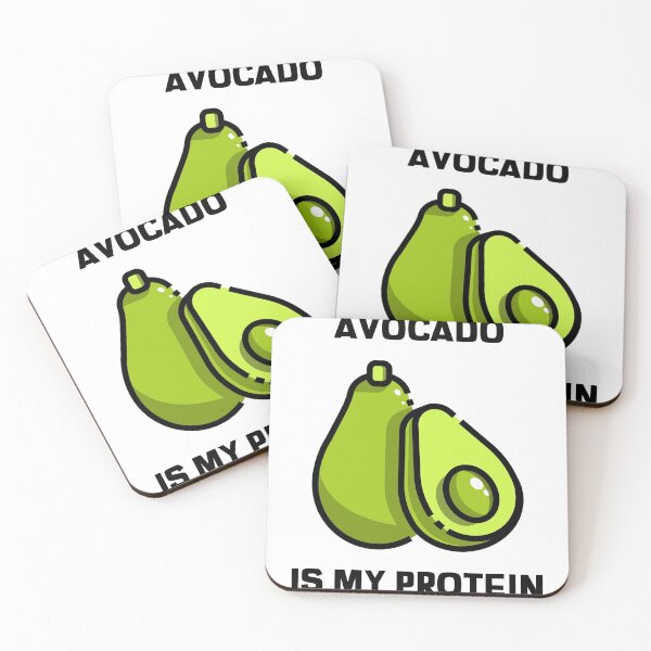 Item preview, Avocado is my protein designed and sold by Kaupasi.