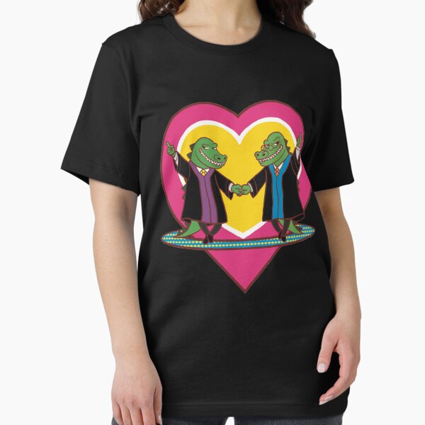 Item preview, Dinosaur judge and prosecutor hand in hand, justice ensured designed and sold by gloriaC CREATE.