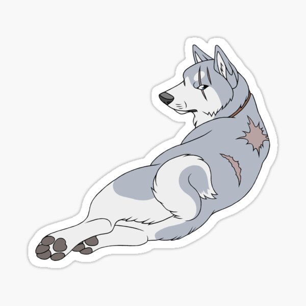 Joe from Ginga Densetsu Weed Sticker