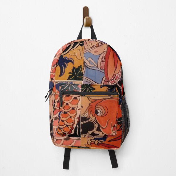Item preview, Koi Carp and Samurai warrior designed and sold by JaneenieDesign.