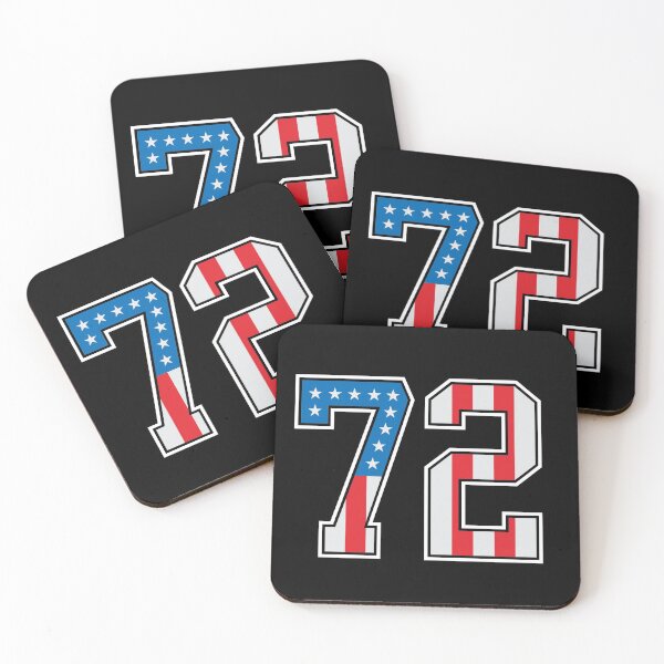 Item preview, 72 American Lucky Number Seventy-two United States Flag designed and sold by Urosek.