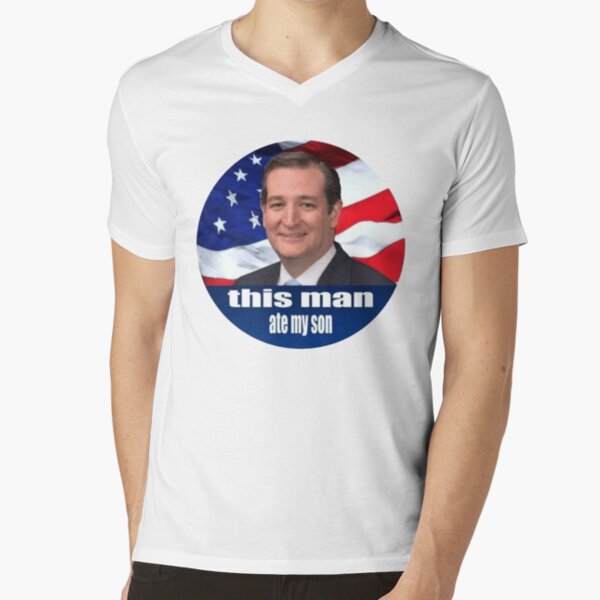 Ted Cruz is a monster 2016 V-Neck T-Shirt