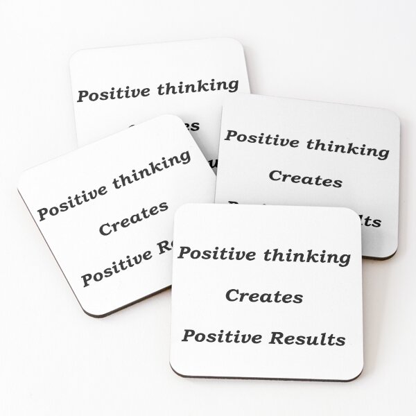 Item preview, Positive thinking creates positive results designed and sold by Inspirational Creations.