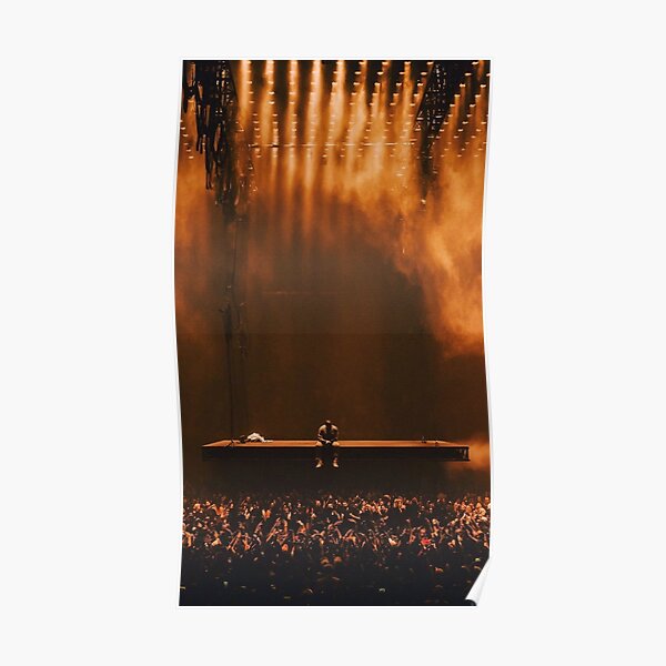 concert de kanye ye west Poster