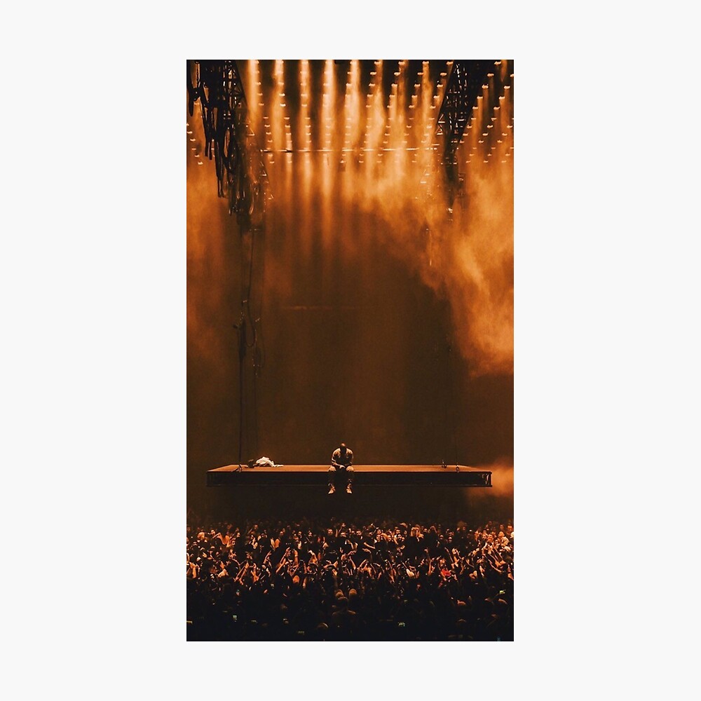 kanye ye west concert Poster
