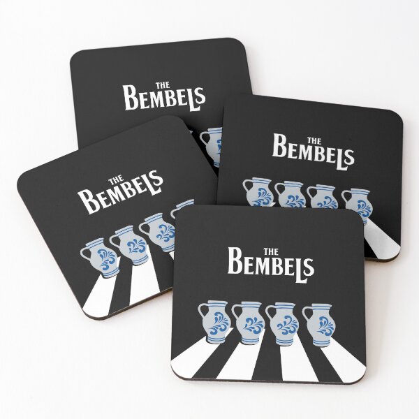 Item preview, The Bembels! Lettering "The Bembels" with cider jugs that run down Abbey Road designed and sold by HessiMetal.