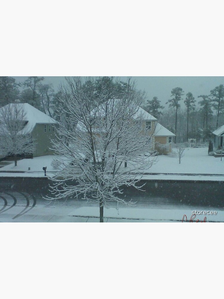 Thumbnail 2 of 2, Laptop Skin, Snow Tree designed and sold by storecee.
