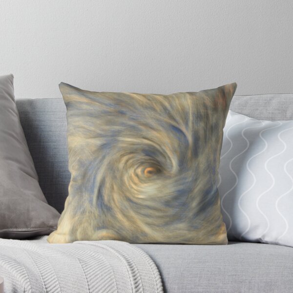 Item preview, Ojo en el cielo - Pintura abstracta - Remolino de arte dorado y azul designed and sold by PiperArtDesign.