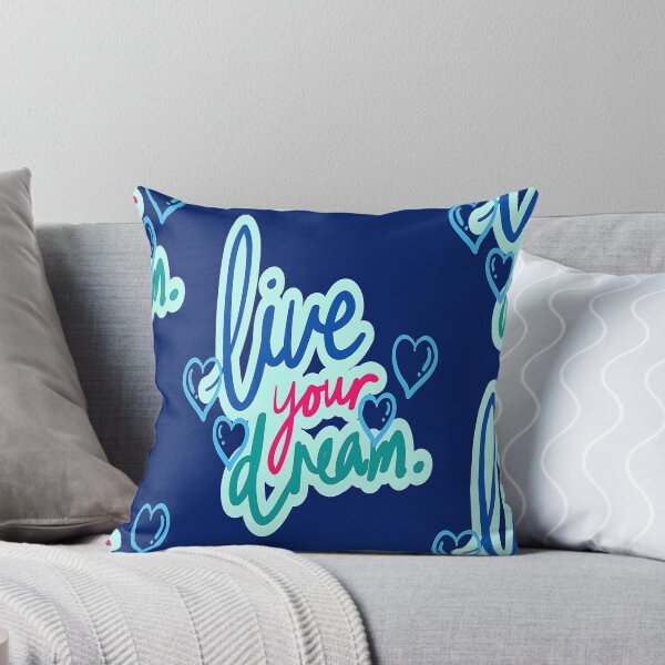 Item preview, Live Your Dreams, Retrostyle, Words, Illustration Abstracto. designed and sold by Adri Barnard.