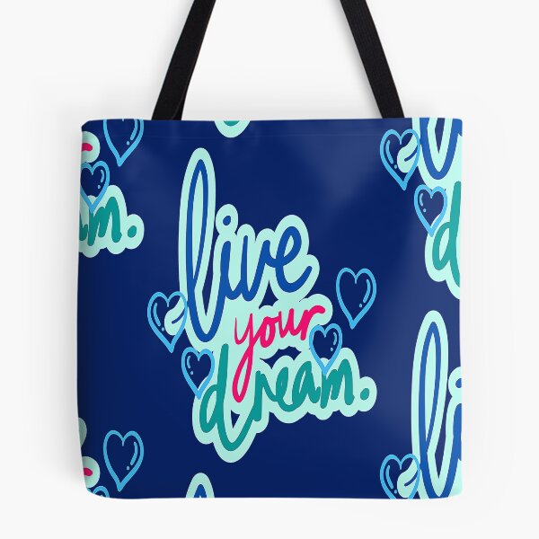 Item preview, Live Your Dreams, Retrostyle, Words, Illustration Abstracto. designed and sold by Adri Barnard.