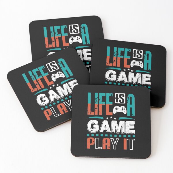 Item preview, Life Is A Game Play It Novelty Gaming Quote  designed and sold by Tatt-Hooligans.