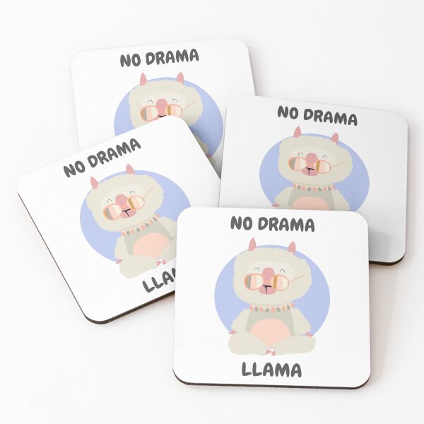Item preview, No Drama LLama Yoga designed and sold by Kaupasi.