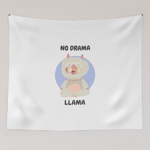 Item preview, No Drama LLama Yoga designed and sold by Kaupasi.