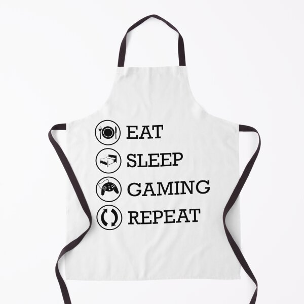 Item preview, Eat sleep gaming repeat designed and sold by rehatschek.