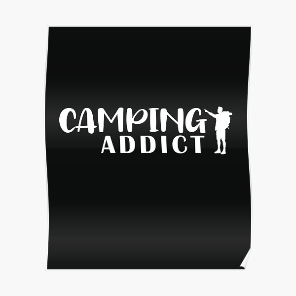 Download Camping Svg Posters Redbubble