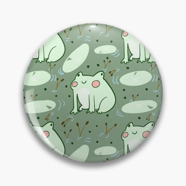 Artikelvorschau, Froschmuster! entworfen und verkauft von Drawwithclaire.