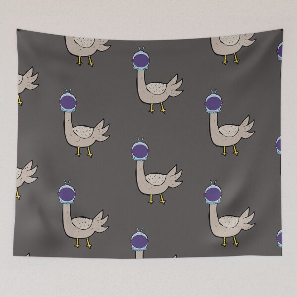 Item preview, space bird astronaut animal silly bird designed and sold by TheWaterBirds.