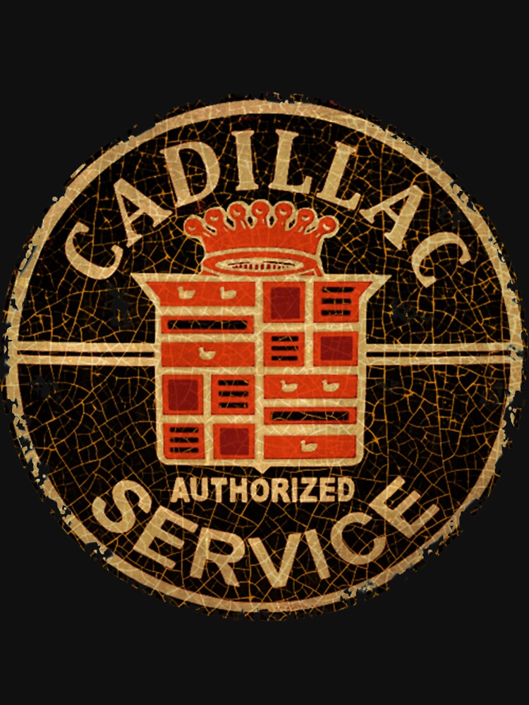 CADILLAC SERVICE LOGO Classic Car Badge NEW Men's Black T-Shirt S M L XL 2XL 3XL CADILLAC SERVICE LOGO Classic Car Badge NEW Men's Black T-Shirt S M L XL 2XL 3XL