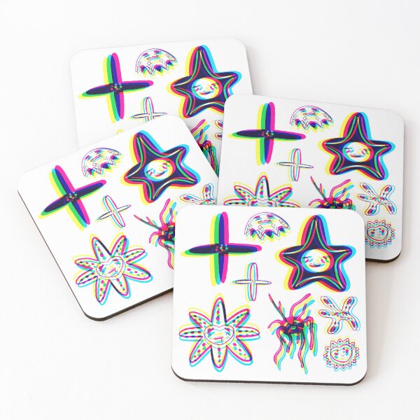 Item preview, Cute Digital Glitch Starfish - Rainbow Cartoon 2nd Edition designed and sold by TheRainbowRoom.