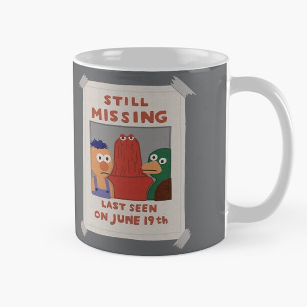 Item preview, Don’t Hug Me I’m Scared Missing Poster designed and sold by thebcarts.