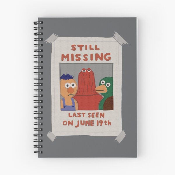Item preview, Don’t Hug Me I’m Scared Missing Poster designed and sold by thebcarts.