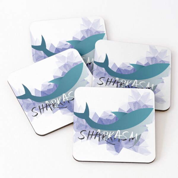 Item preview, SHARKASM Design 1 - Blue Version designed and sold by AngeliaLucis.