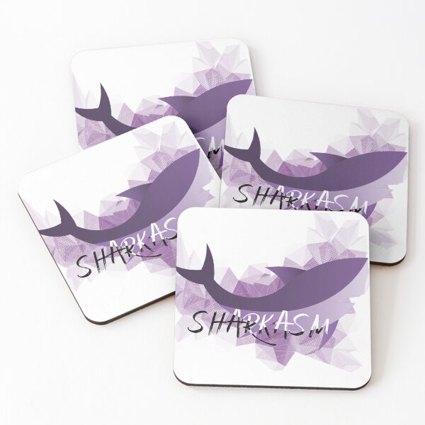 Item preview, SHARKASM Design 1 - Purple Version designed and sold by AngeliaLucis.