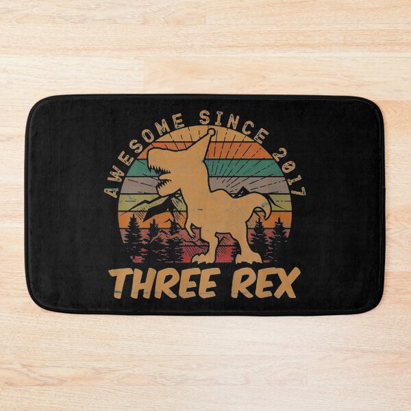 Item preview, Kids Three Rex 3rd Birthday Gifts Third Dinosaur 3 Year Old designed and sold by lindaskowronek.